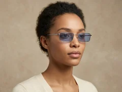 BS2012-2711_Grey_Rectangular_Metal_Sunglasses-tryon_female