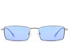 BS2012-2711_Grey_Rectangular_Metal_Sunglasses_front