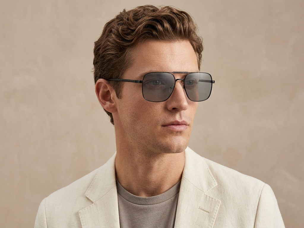 BS2012-2715_Black_Aviator_Metal_Sunglasses-tryon_male
