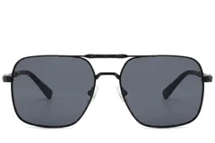 BS2012-2715_Black_Aviator_Metal_Sunglasses_corner-front