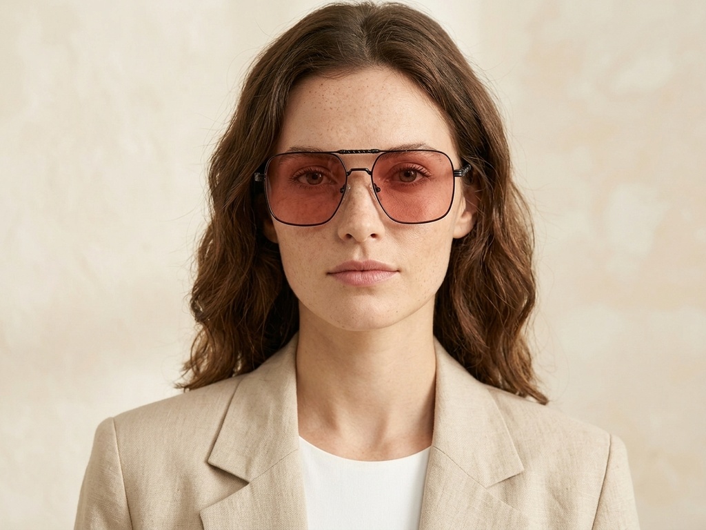 BS2012-2716_Black_Aviator_Metal_Sunglasses-tryon_female