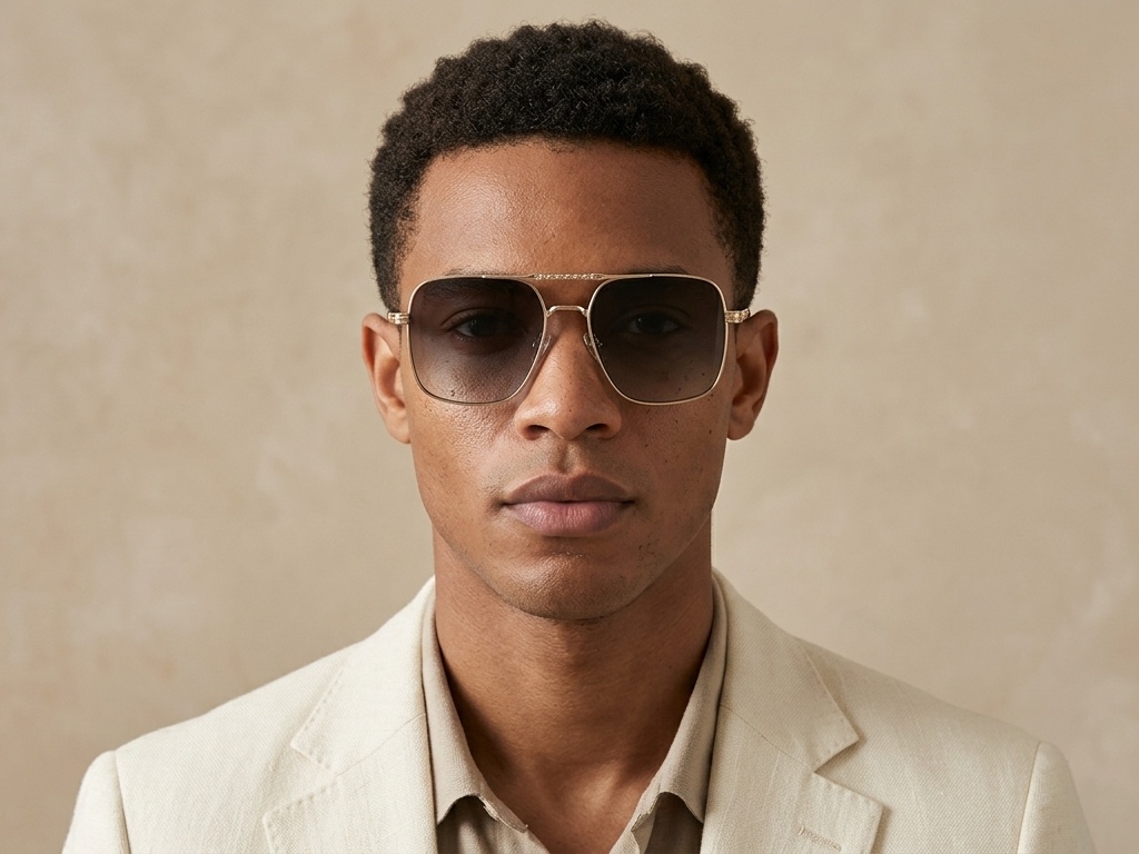 BS2012-2717_Golden_Aviator_Metal_Sunglasses-tryon_male