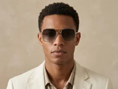 BS2012-2717_Golden_Aviator_Metal_Sunglasses-tryon_male