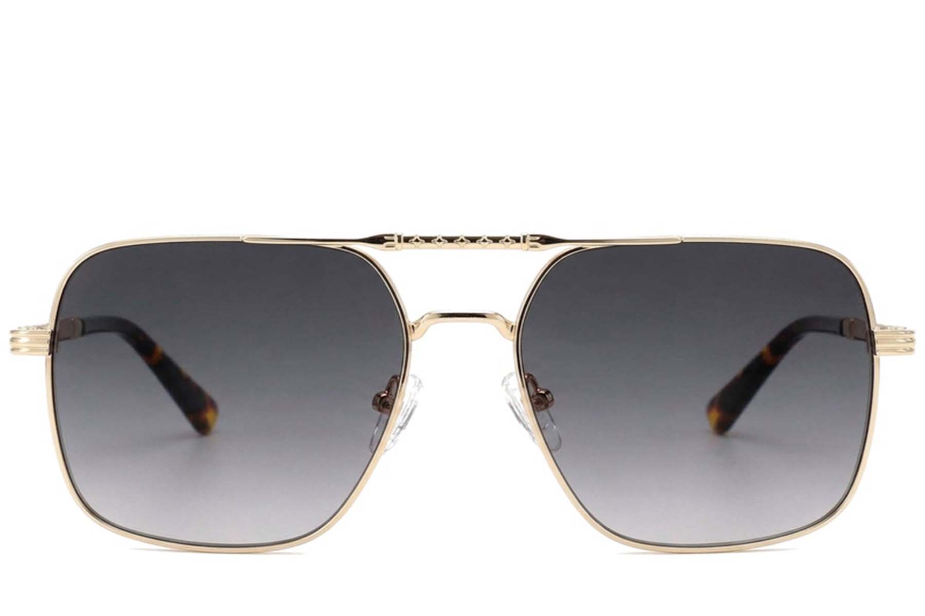 BS2012-2717_Golden_Aviator_Metal_Sunglasses_corner-front