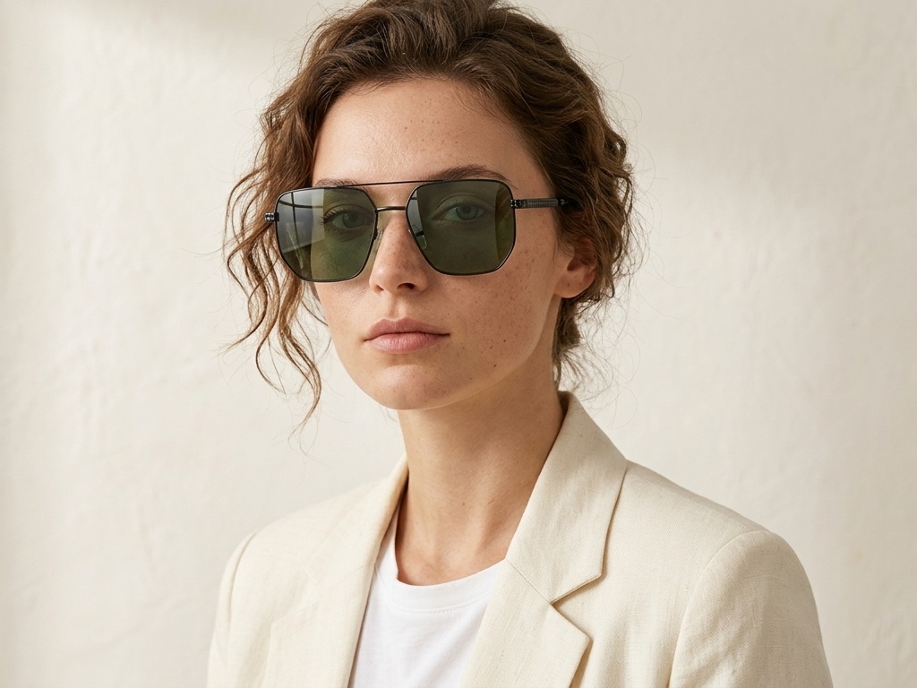 BS2012-2721_Black_Aviator_Metal_Sunglasses-tryon_female