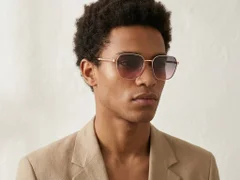 BS2012-2725_Pink_Geometric_Metal_Sunglasses-tryon_male