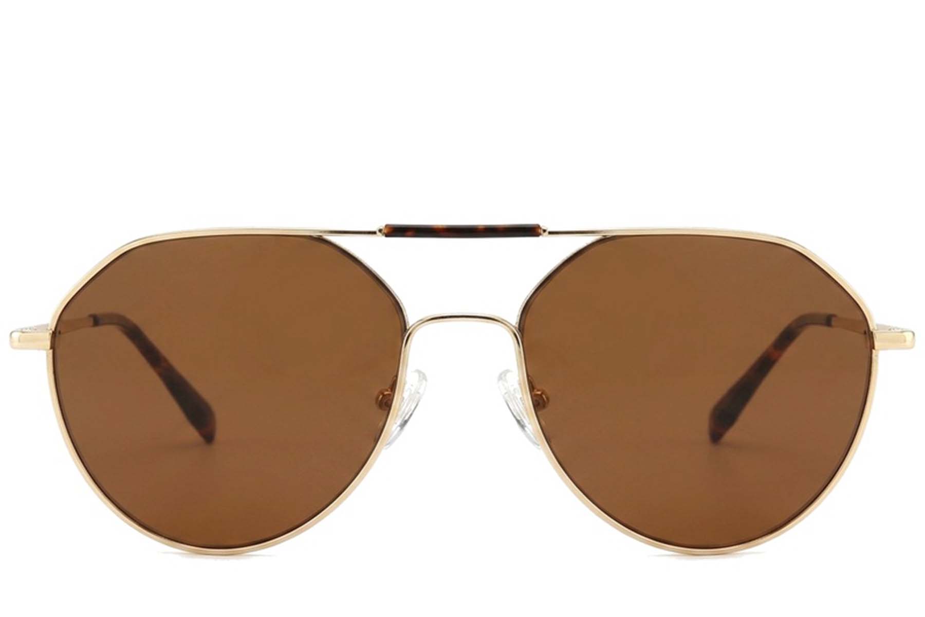 BS2012-2731_Golden_Aviator_Metal_Sunglasses_corner-front