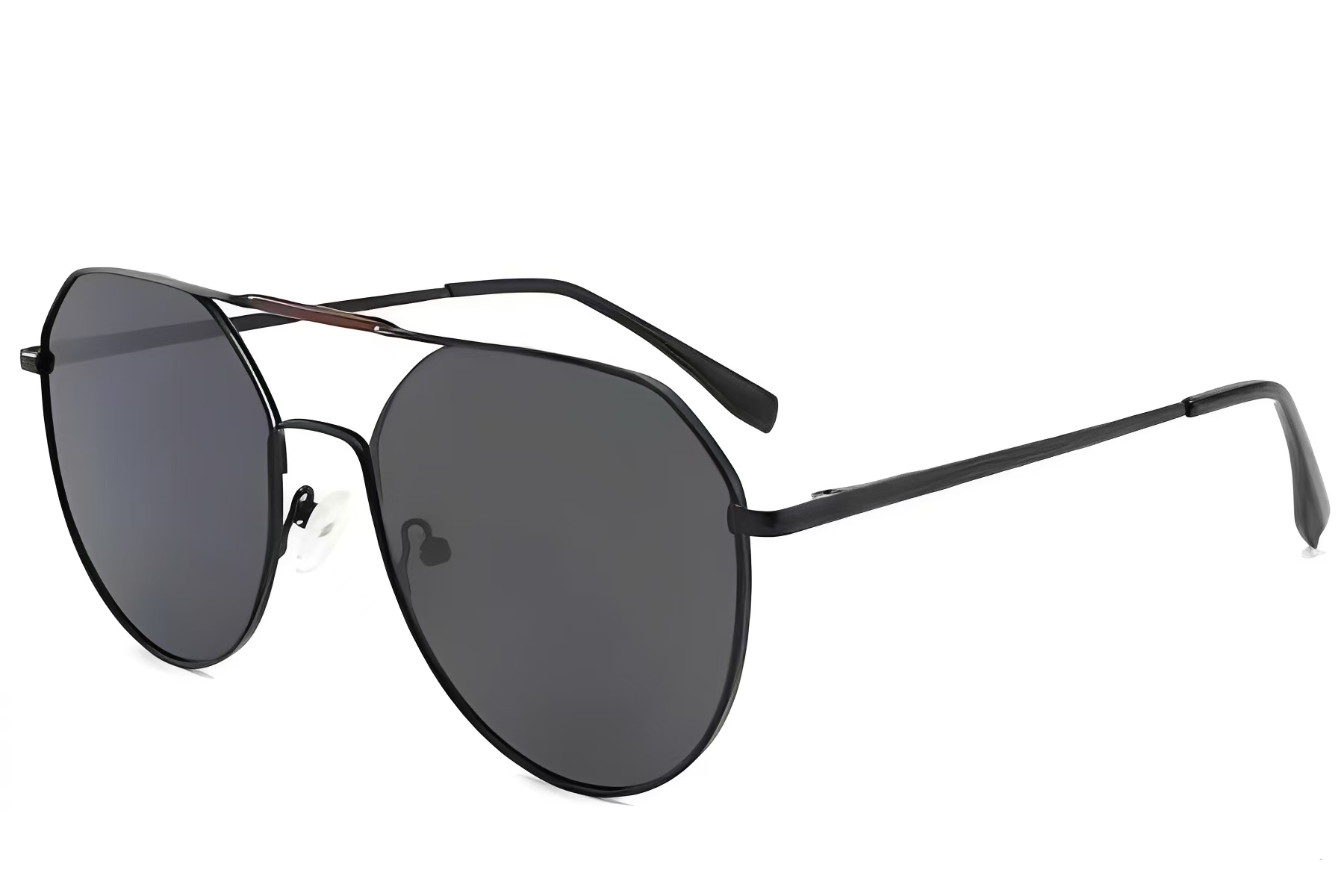 BS2012-2732_Black_Aviator_Metal_Sunglasses_corner