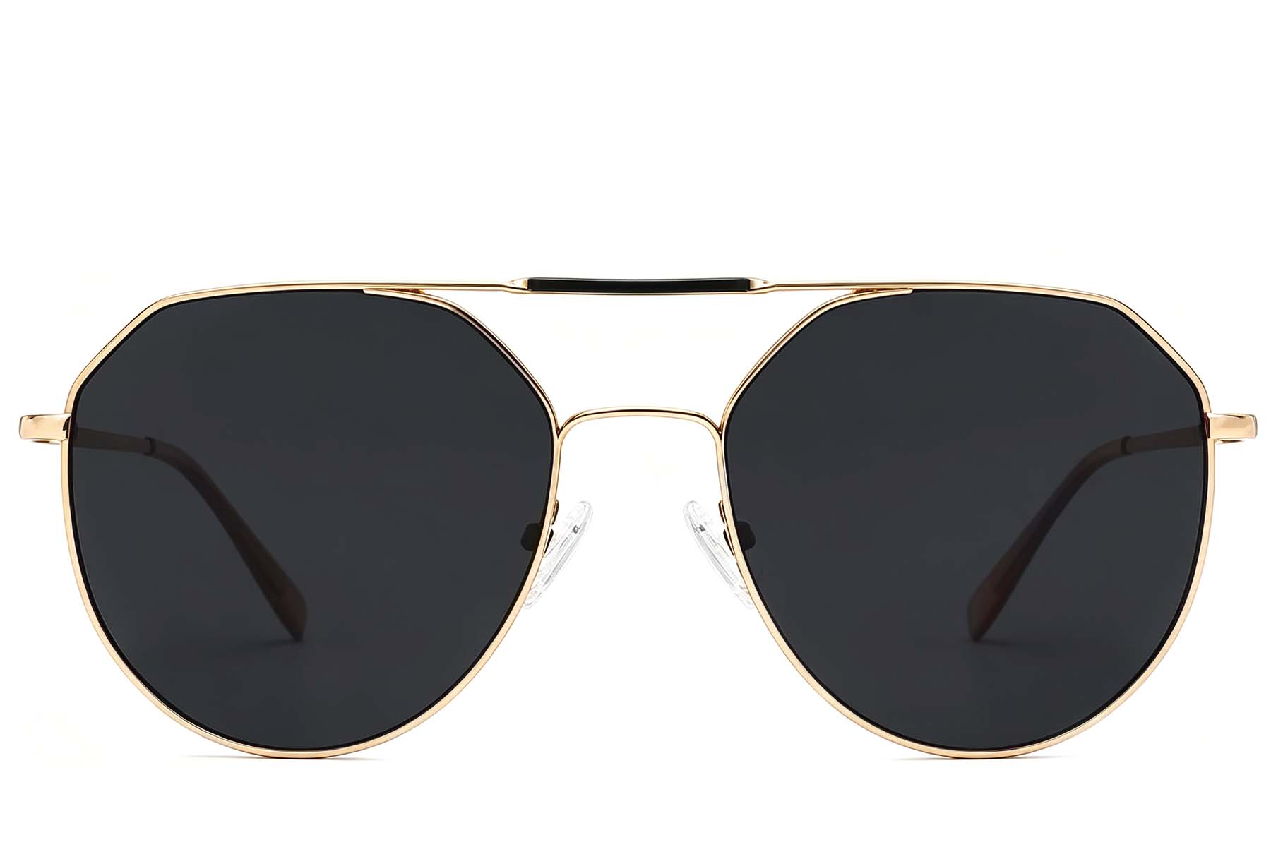BS2012-2733_Golden_Aviator_Metal_Sunglasses_corner-front
