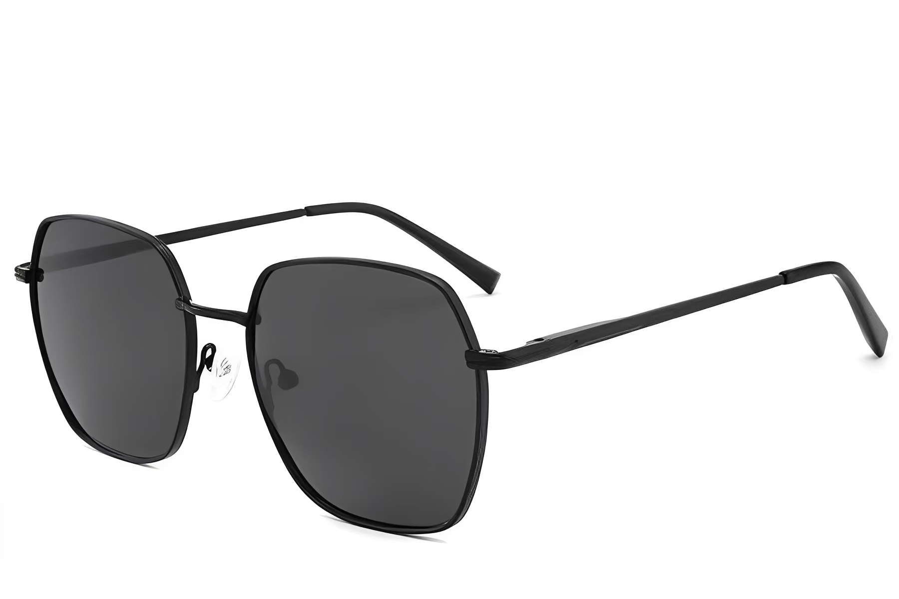 BS2012-2736_Black_Rectangular_Metal_Sunglasses_corner