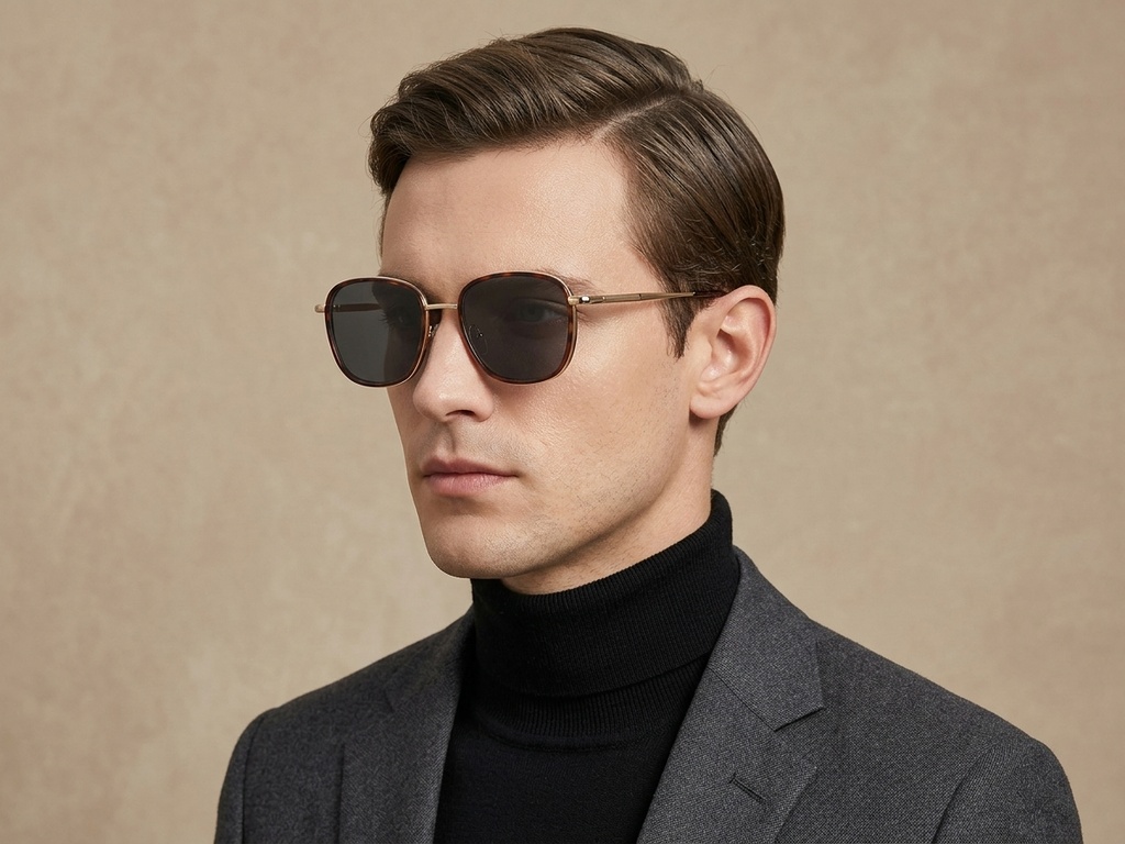 BS2012-2749_Tortoiseshell_Rectangular_Metal_Sunglasses-tryon_male