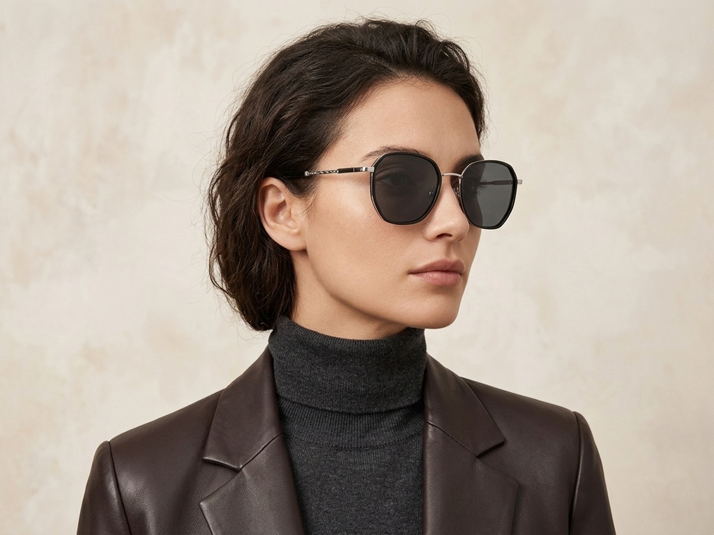 BS2012-2754_Black_Geometric_Metal_Sunglasses-tryon_female