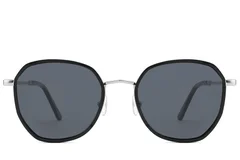 BS2012-2754_Black_Geometric_Metal_Sunglasses_front