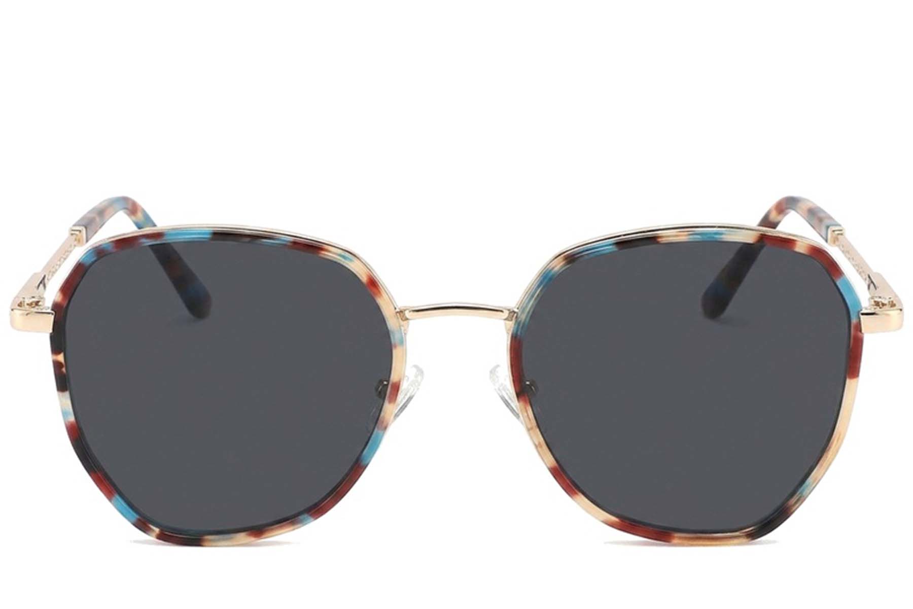 BS2012-2756_Tortoiseshell_Geometric_Metal_Sunglasses-front