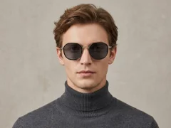 BS2012-2758_Black_Oval_Metal_Sunglasses-tryon_male