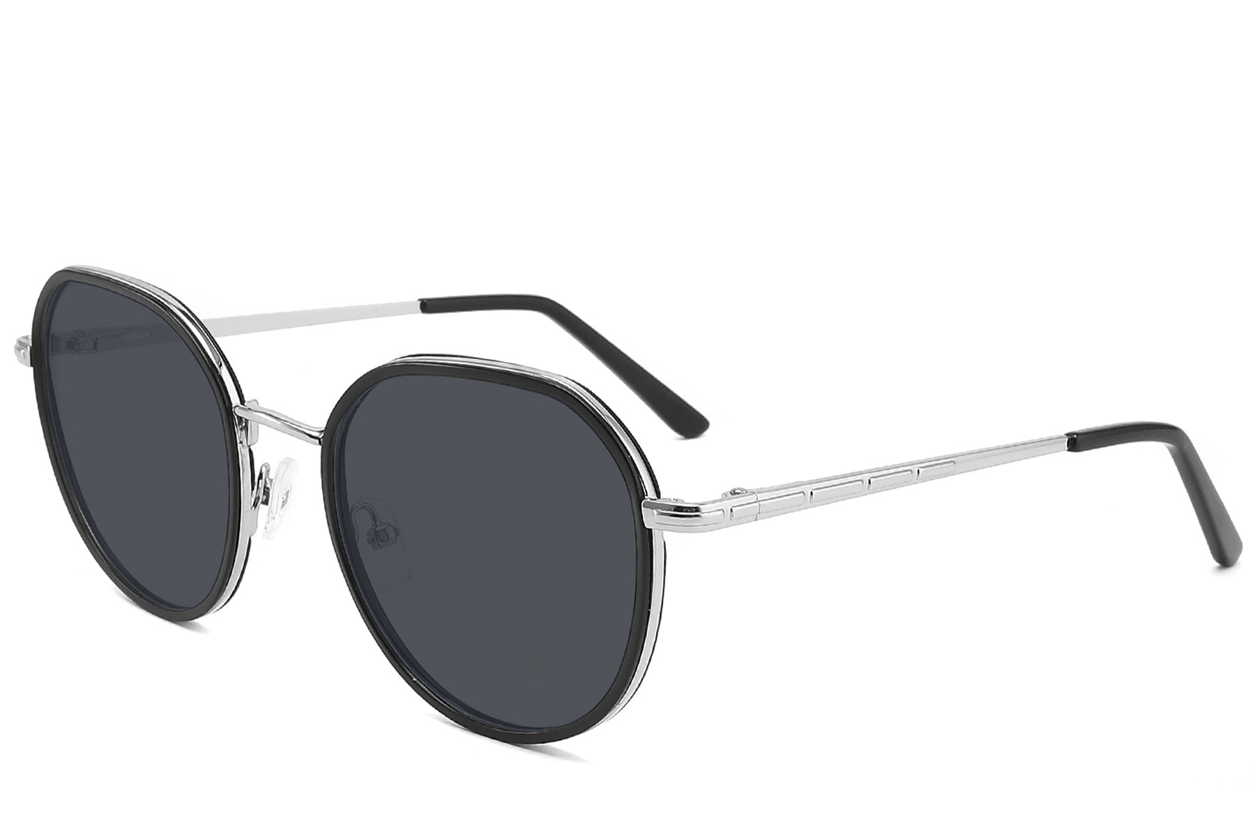 BS2012-2758_Black_Oval_Metal_Sunglasses_corner