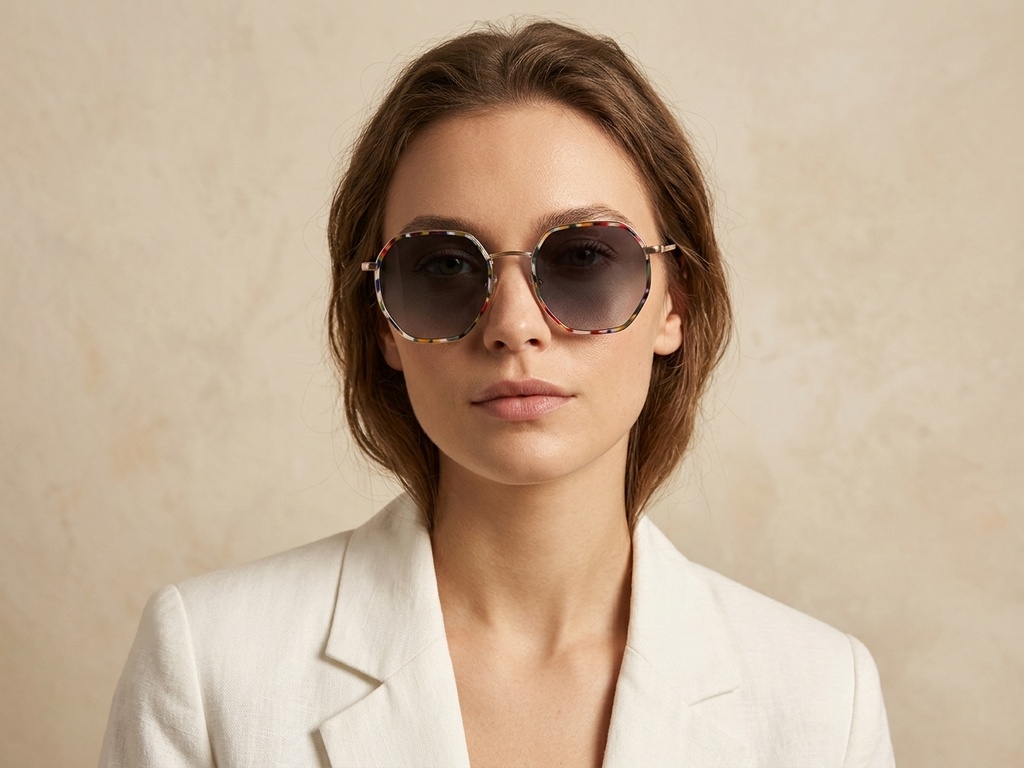 BS2012-2761_Tortoiseshell_Geometric_Metal_Sunglasses-tryon_female