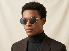 BS2012-2765_Pattern_Oval_Metal_Sunglasses-tryon_male