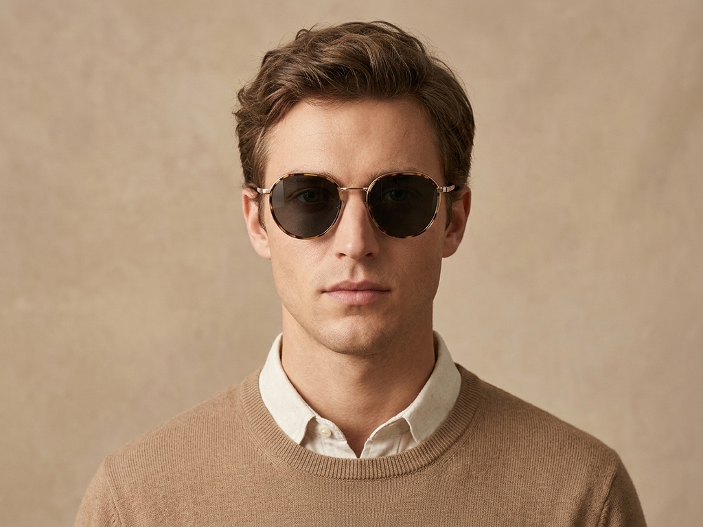 BS2012-2766_Tortoiseshell_Oval_Metal_Sunglasses-tryon_male