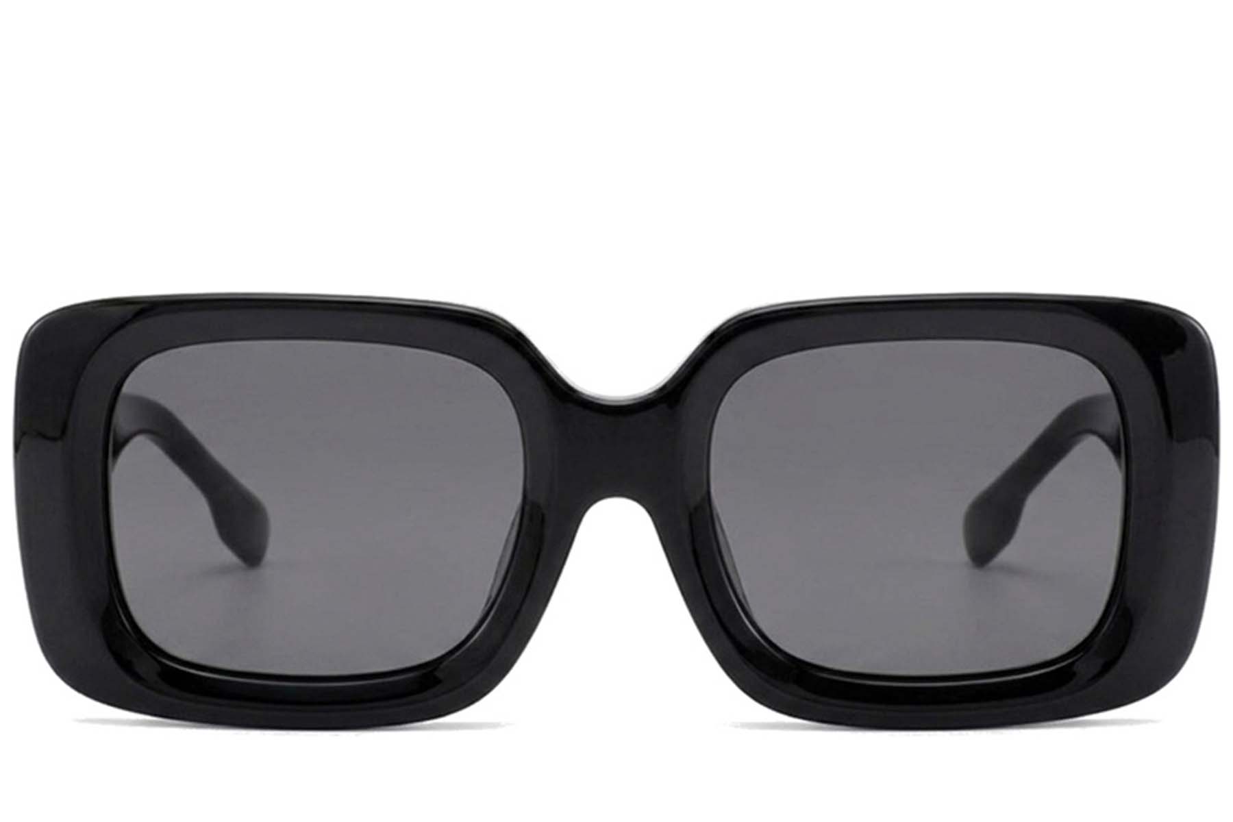BS2012-2784_Black_Rectangular_Acetate_Sunglasses-front