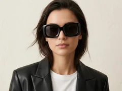BS2012-2784_Black_Rectangular_Acetate_Sunglasses-tryon_female