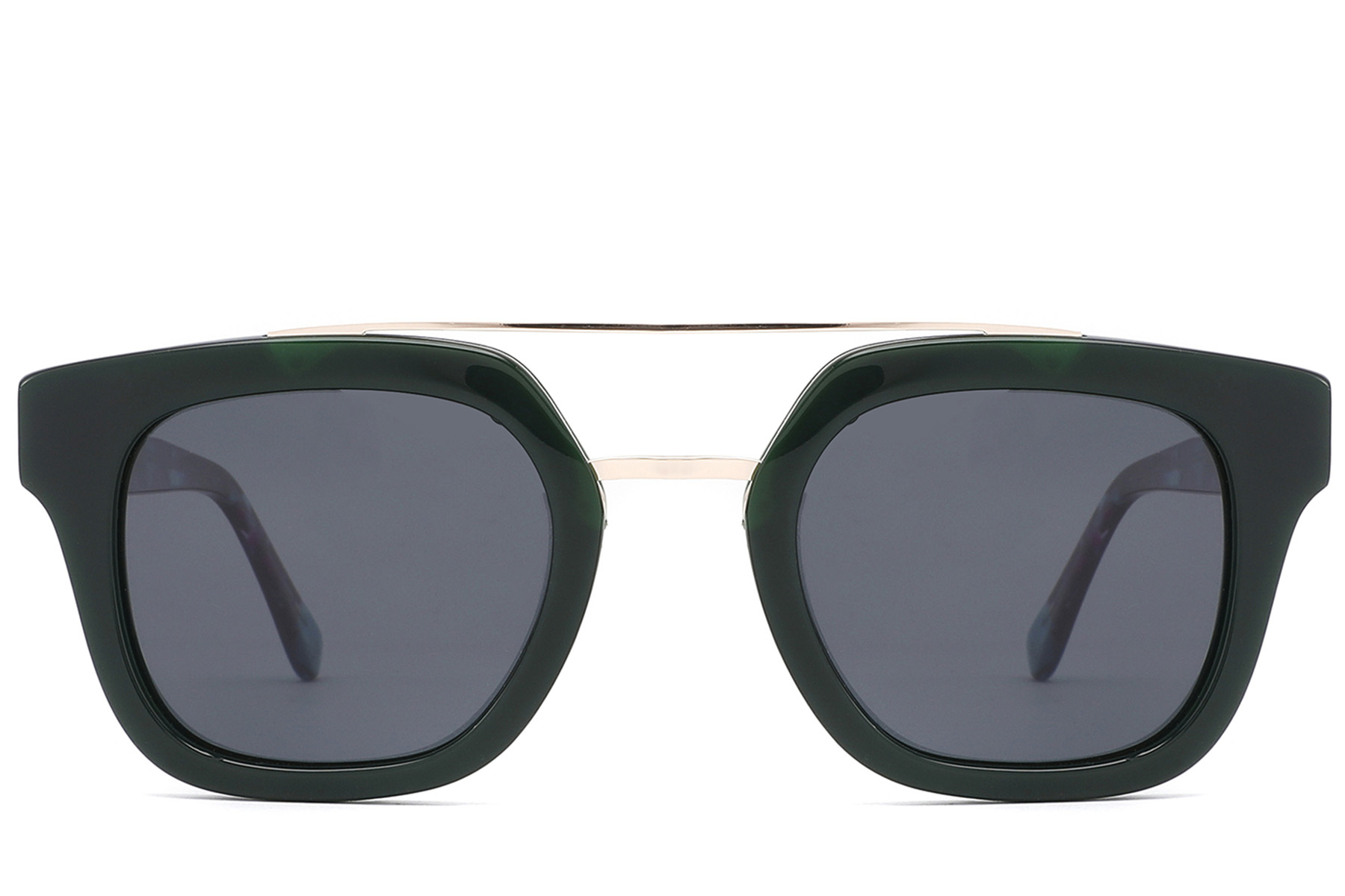 BS2012-2798_Green_Aviator_Acetate_Sunglasses_front