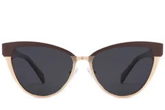 BS2012-2810_Brown_Butterfly_Metal_Sunglasses_front