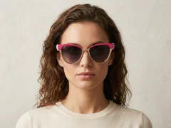 BS2012-2811_Pink_Butterfly_Metal_Sunglasses-tryon_female