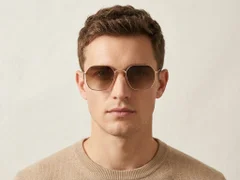 BS2012-2817_Pink_Geometric_Metal_Sunglasses-tryon_male