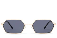 BS2012-2819_Golden_Geometric_Metal_Sunglasses_front
