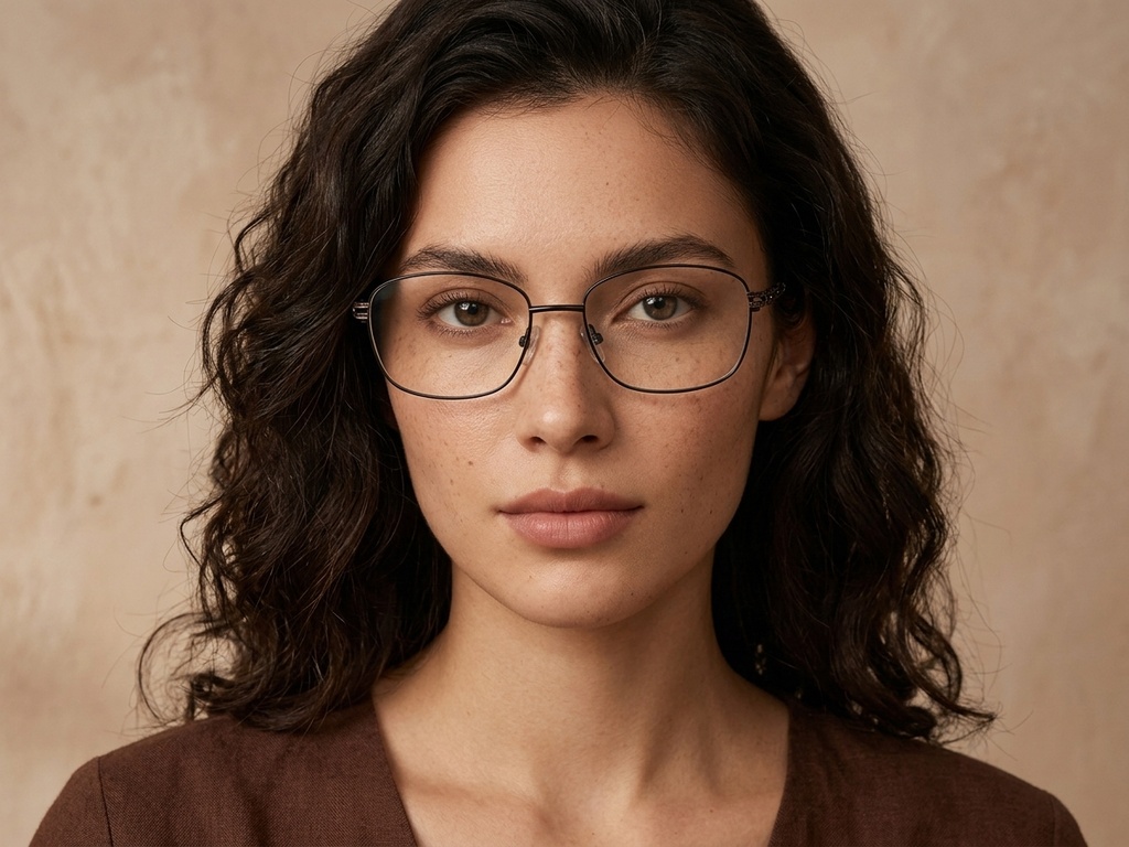 BS2012-2828_Black_Rectangular_Metal_Glasses-tryon_female
