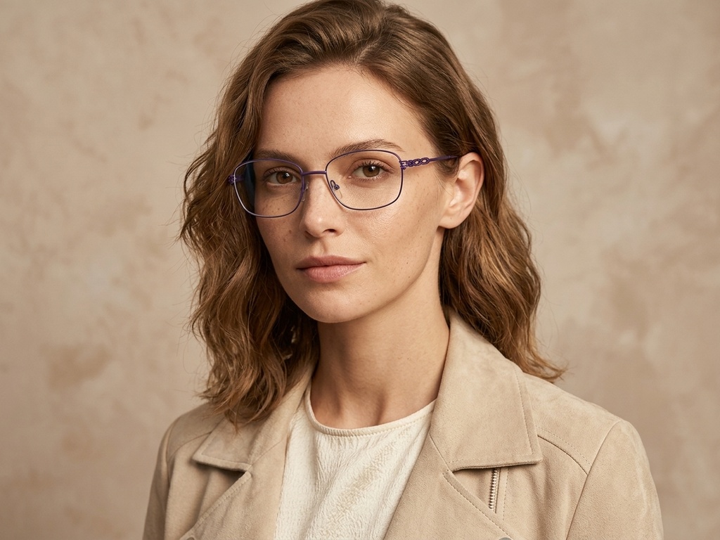 BS2012-2831_Purple_Rectangular_Metal_Glasses-tryon_female