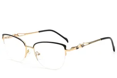 BS2012-2843_Black_Semi-rimless_Metal_Glasses_corner