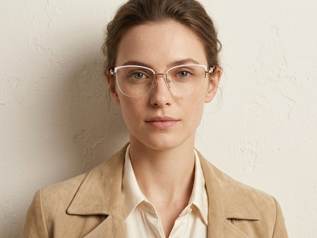 BS2012-2847_White_Semi-rimless_Metal_Glasses-tryon_female