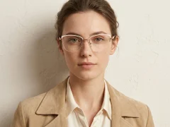 BS2012-2847_White_Semi-rimless_Metal_Glasses-tryon_female