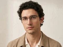BS2012-2848_Black_Semi-rimless_Metal_Glasses-tryon_male