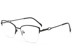BS2012-2848_Black_Semi-rimless_Metal_Glasses_corner
