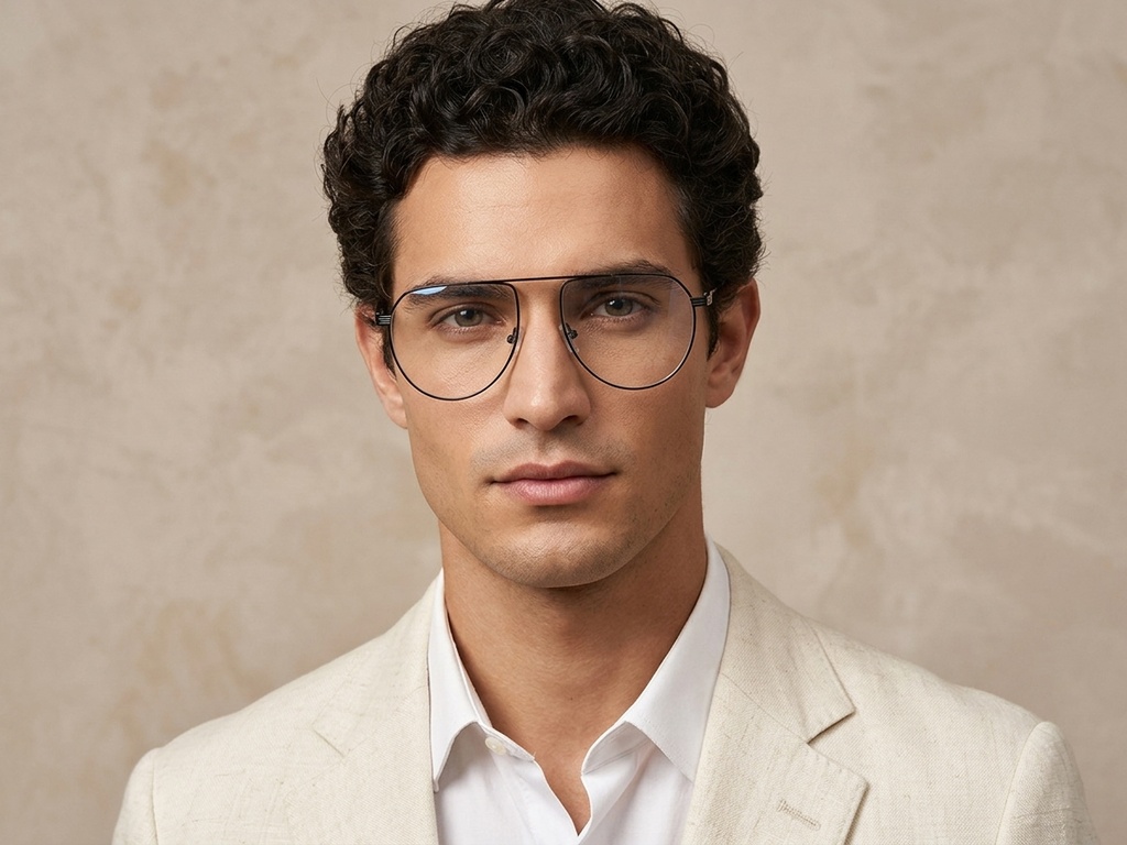 BS2012-2853_Black_Aviator_Metal_Glasses-tryon_male