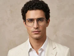 BS2012-2853_Black_Aviator_Metal_Glasses-tryon_male