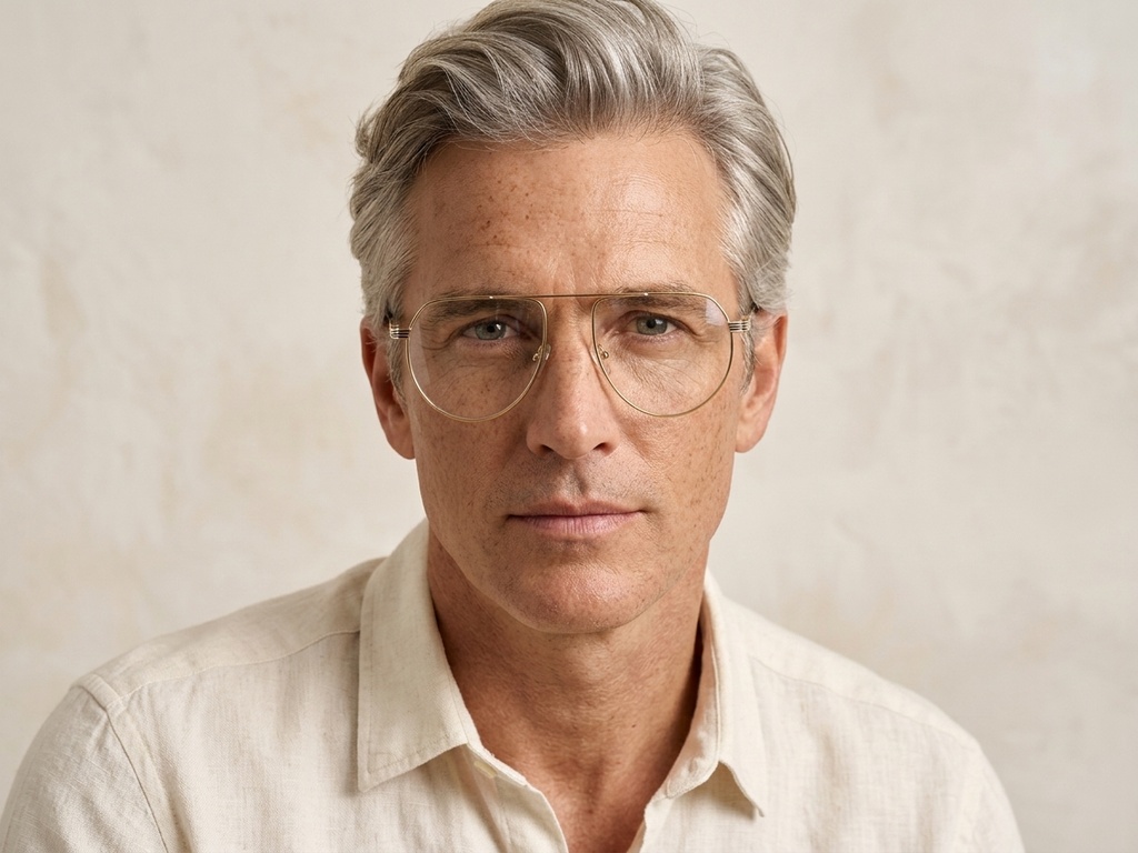 BS2012-2854_Golden_Aviator_Metal_Glasses-tryon_male