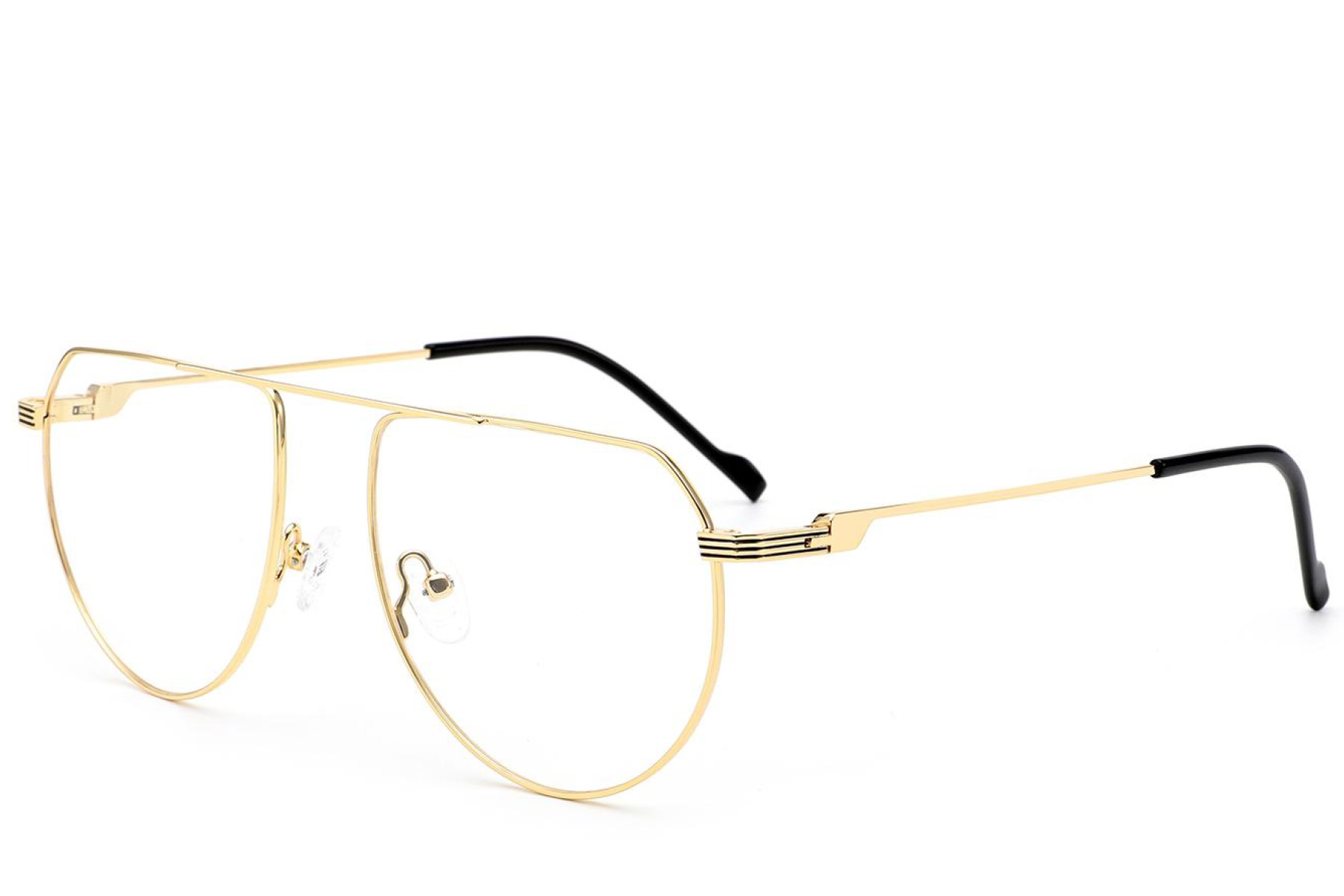 BS2012-2854_Golden_Aviator_Metal_Glasses_corner