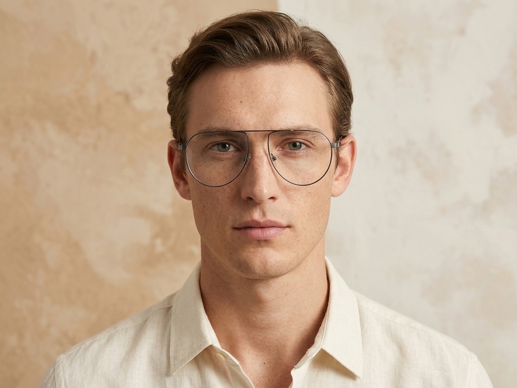 BS2012-2856_Grey_Aviator_Metal_Glasses-tryon_male