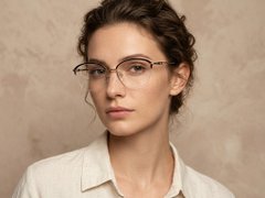 BS2012-2858_Black_Semi-rimless_Metal_Glasses-tryon_female