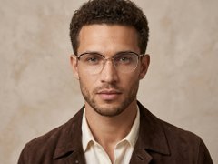 BS2012-2858_Black_Semi-rimless_Metal_Glasses-tryon_male