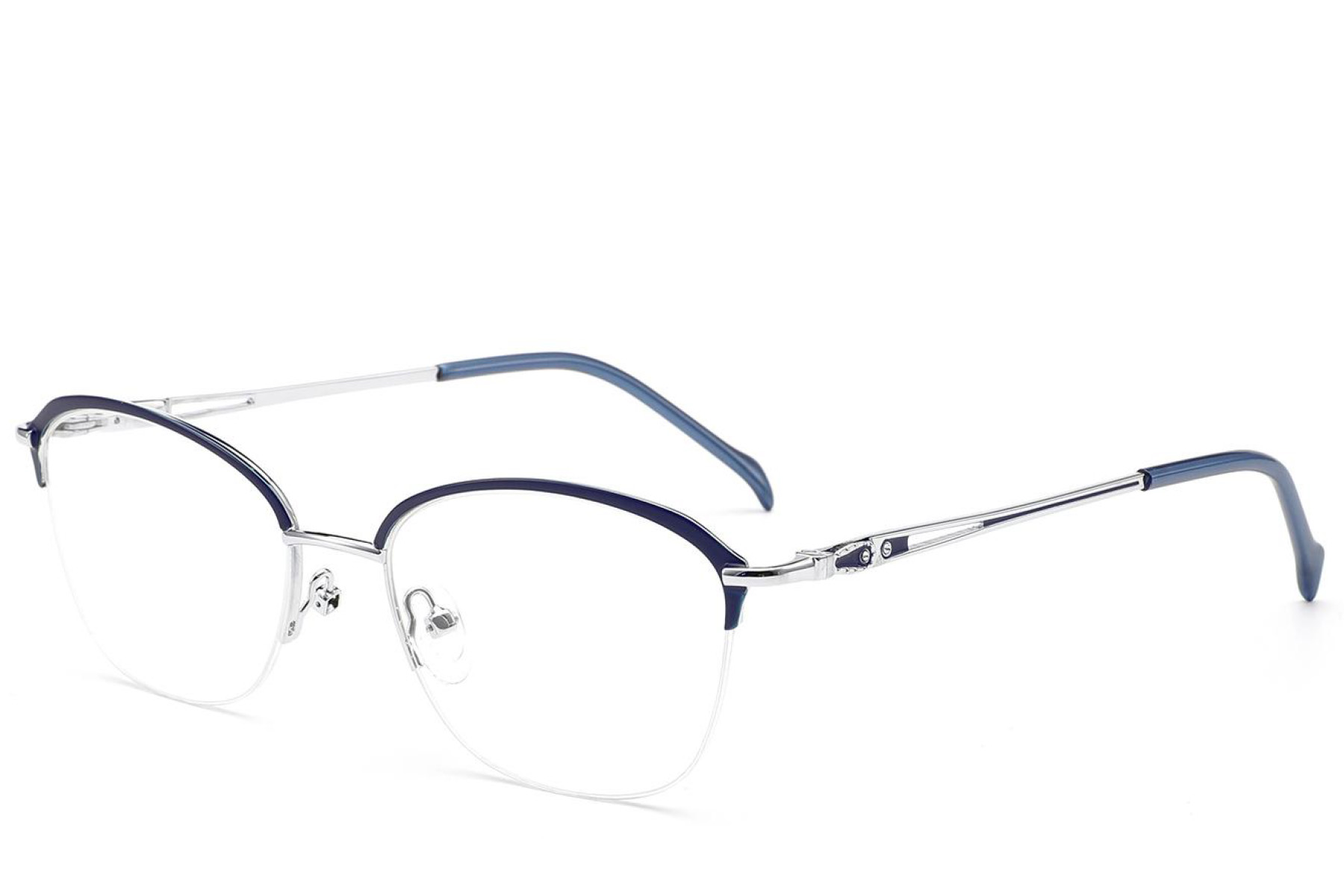 BS2012-2859_Blue_Semi-rimless_Metal_Glasses_corner