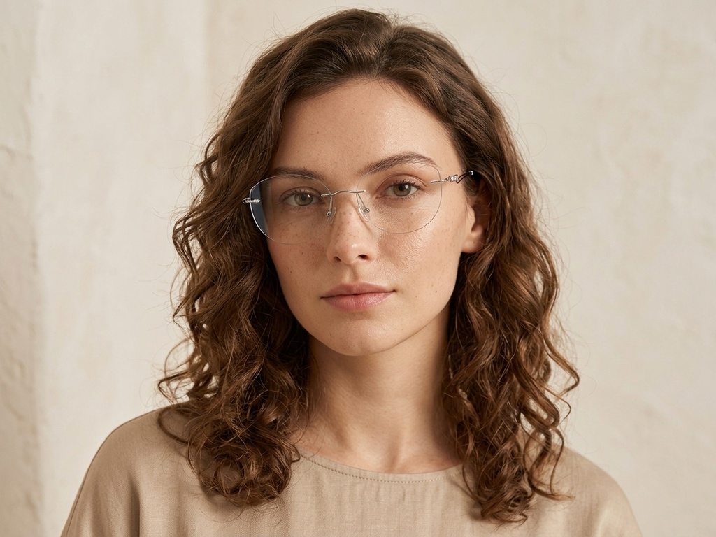 BS2012-2864_Silver_Invisible_Metal_Glasses-tryon_female