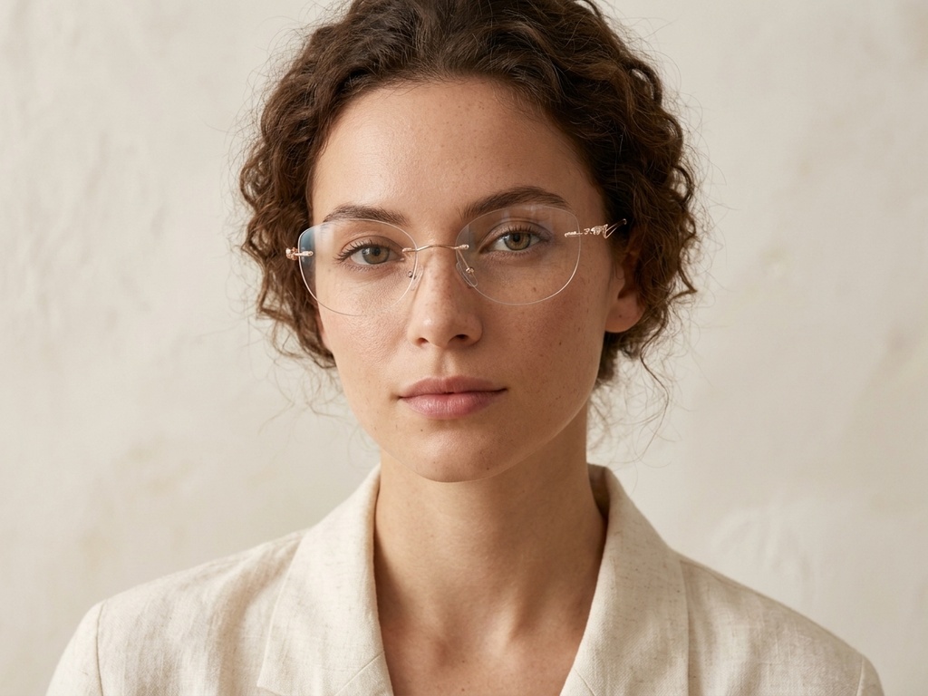 BS2012-2865_Pink_Invisible_Metal_Glasses-tryon_female