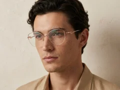 BS2012-2869_Pink_Semi-rimless_Metal_Glasses-tryon_male
