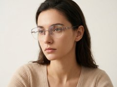 BS2012-2872_Purple_Semi-rimless_Metal_Glasses-tryon_female
