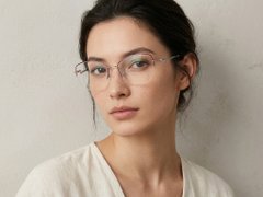 BS2012-2876_Purple_Semi-rimless_Metal_Glasses-tryon_female